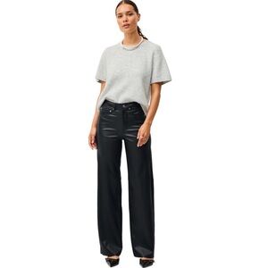 Universal Thread Black Faux Leather Pants